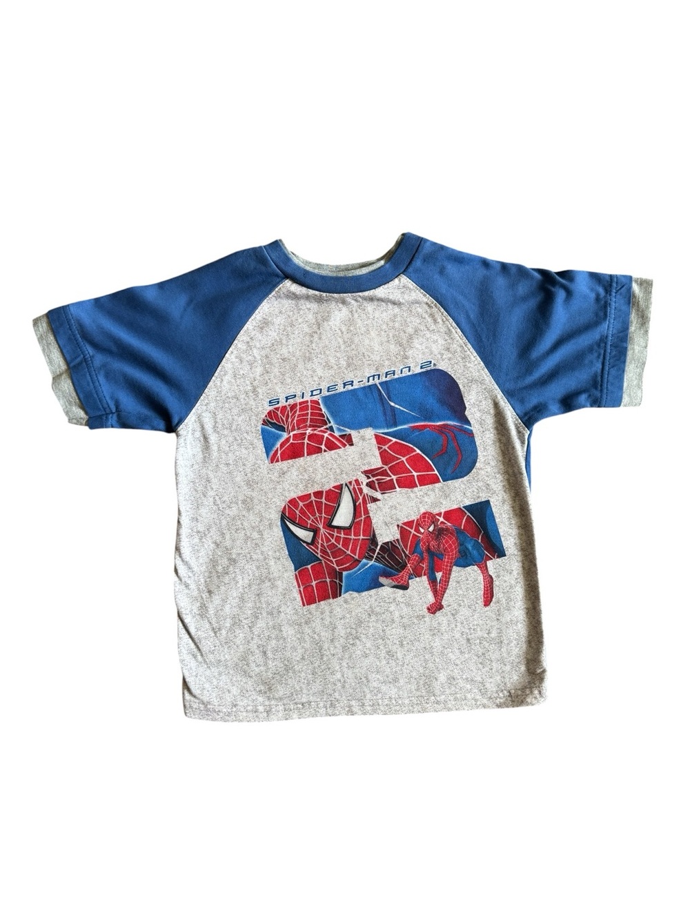 Vintage Y2K 2004 Spider Man 2 Marvel Movie Shirt